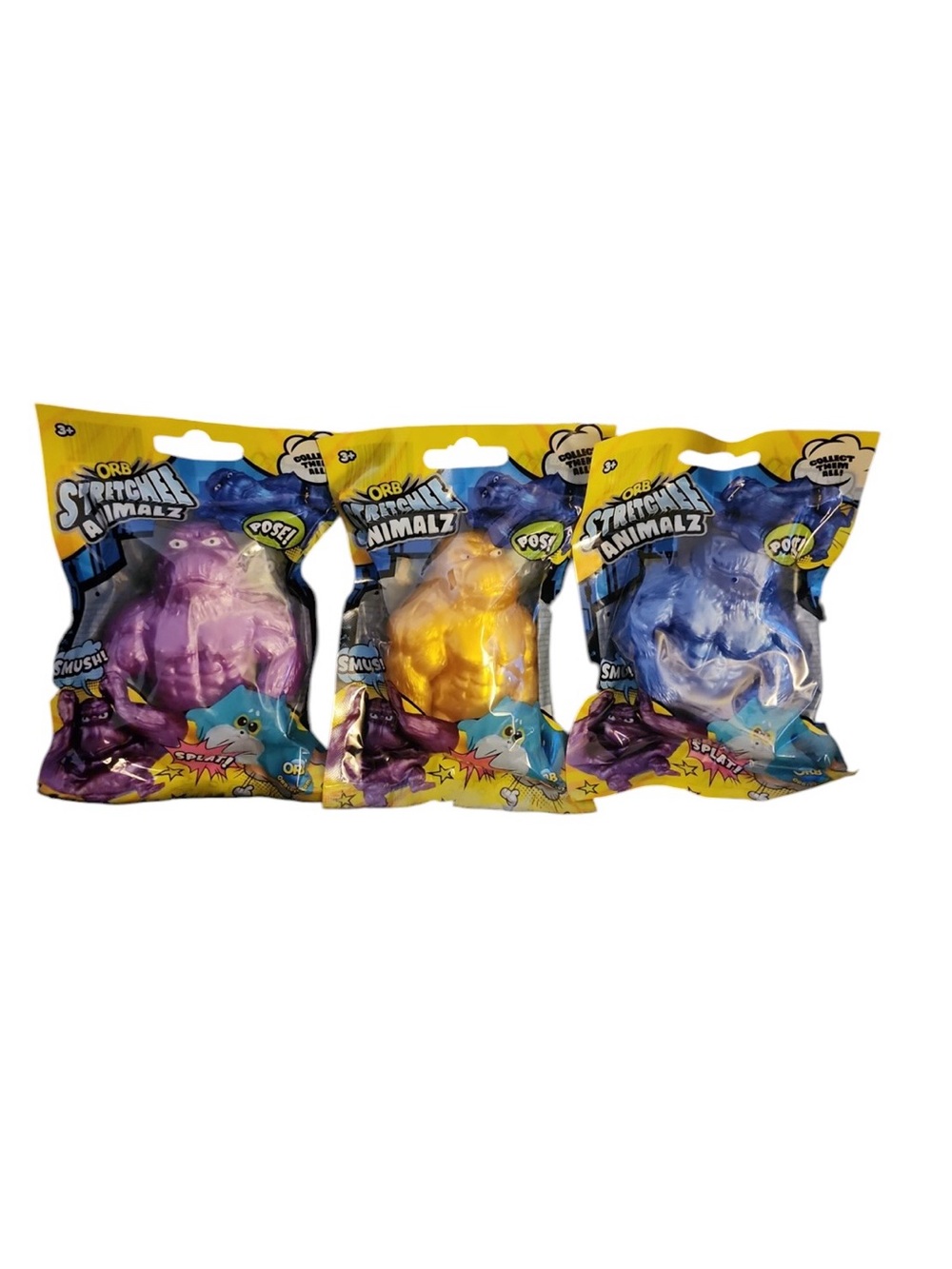 ORB Stretchee Animalz Squishy Toy Set